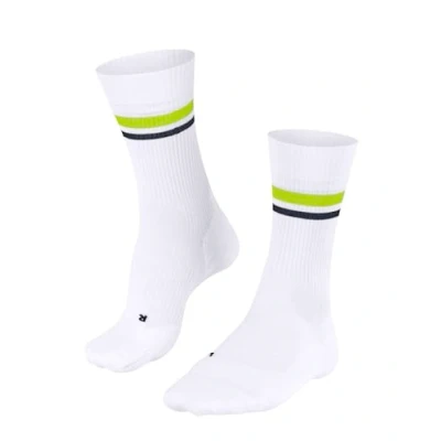 Image of FALKE Men&#039;s TE4 Classic M So Cotton Anti Blister 1 Pair Tennis Socks, White 2007, 5.5 7.5
