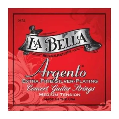 Image of Labella ASPHT Set of Classical Guitar Strings Voltage Medium