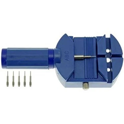 Image of Bluelans® Watch Band Strap Link Remover Repair Tool with 5 Extra Pins