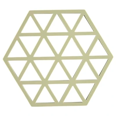 Image of Zone Denmark Triangles Coaster 16 x 14 1 cm Matcha Green