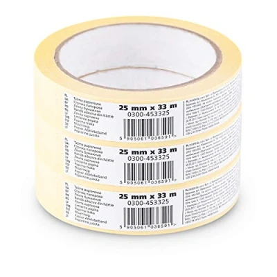 Image of Scley Masking Tape Painter&#039;s 25 mm x 33 m Series 545 Pack of 3