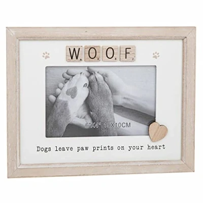 Image of Shudehill Giftware Scrabble Sentiments Frame Dog Photo
