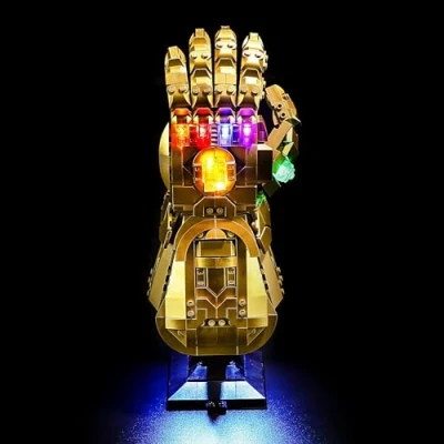 Image of Bricklight Led Light kit for LEGO 76191 Marvel Infinity Gauntlet (No set included, Only Kit)