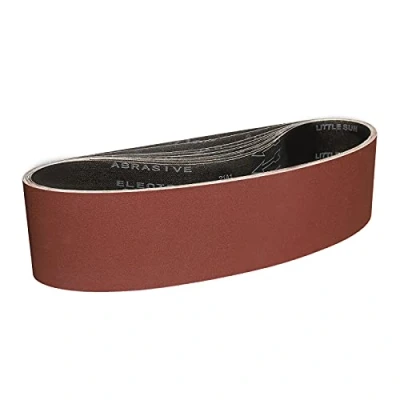 Image of Sruhrak 100X915 mm Abrasive Sanding Belt Set 10 Pack 240 Grits Sandpaper Belts for Portable Sander