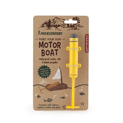 Image of KIKKERLAND Make Your Own Motor Boat Huckleberry