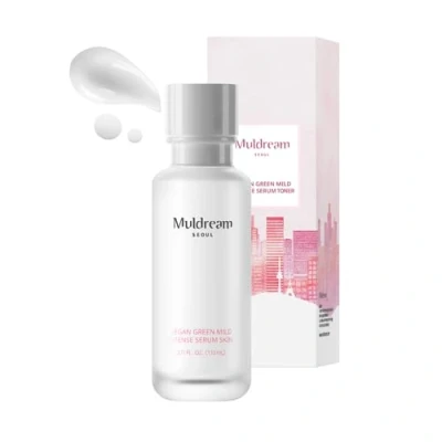 Image of Muldream Vegan Green Mild Intense Serum Skin Moisturiser Hydrating, Face for Extremely Dry Sensitive 110ml