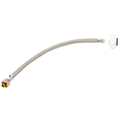 Image of Geberit Connecting Hose for Concealed cisterns, 120 mm, 1 Piece, 240.921.00.1, Silver