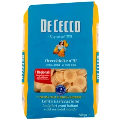 Image of De Cecco Orecchiette n.91 (500g) Pack of 3