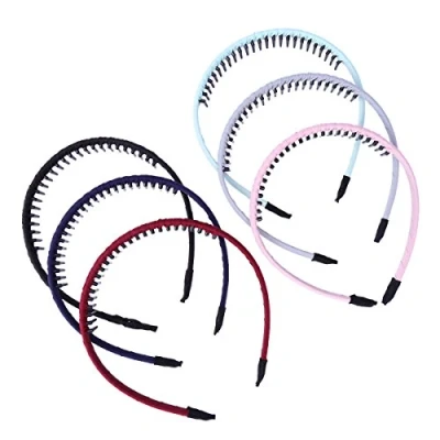 Image of Frcolor 6pcs Teeth Hair Hairband Headband with Headwear Accessory for Girls Women
