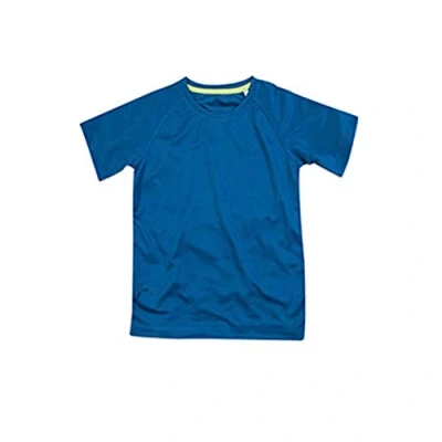 Image of Stedman Apparel Boys&#039; Active 140 Raglan/ST8570 Sports Shirt, King Blue, 12 Years (Size:X Large)