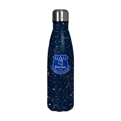 Image of FOCO Premier League Football Everton Fan Thermal Paint Splatter Insulated 500ml Bottle