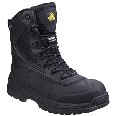 Image of Amblers Safety AS440 Adults Waterproof Boot Size 12 UK Black
