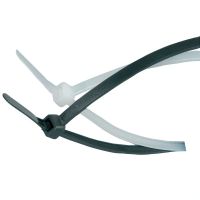 Image of Quality Cable Ties 2.5 x 200mm Bag Of 100 Pieces White