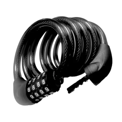 Image of Bike Lock,Bicycle Locker Combination 4 Digit 1800mm/12mm Long Cycle Chain Cable Locks High Security Lock for E Mountain Outdoor Ski Gate Accessories