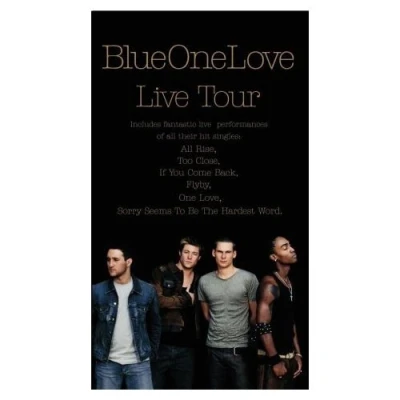 Image of Blue (00s) One Love Live Tour 2002 UK video 724349054938