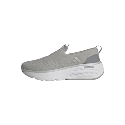 Image of adidas Women&#039;s Cloudfoam GO Lounger Shoes, MGH Solid Grey/Silver met/Cloud White, 8.5 UK