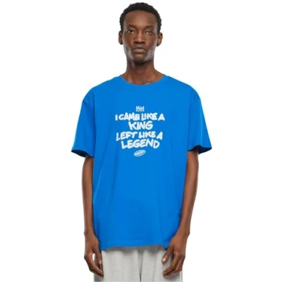 Image of Mister Tee Men&#039;s Mt3120 Like A Legend Oversize T Shirt, Cobalt Blue, 4XL