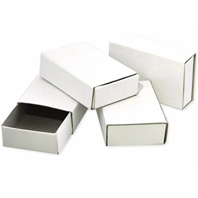 Image of SALE1 5.5cm Plain White Empty Matchboxes Bulk Pack of 500