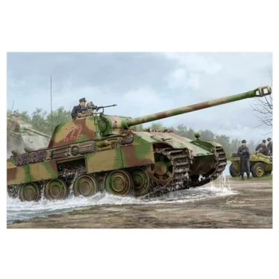 Image of Hobbyboss HBB84552 1:35 German Panther G Late Version Scale Model Kit, Multicoloured