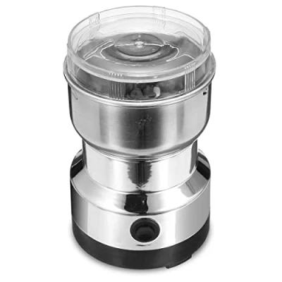 Image of 300W Super Fast 220V 240V Electric Coffee Grinder, Grinding, Milling Bean Nut Spice Blender Dry Matte Stainless Multifunction Food Mill Smash Machine…