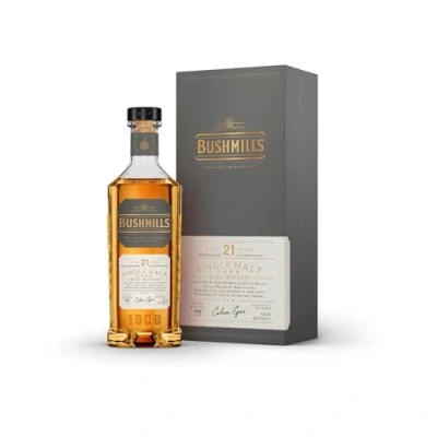 Image of Bushmills 21 Year Old Single Malt Irish Whiskey 70 cl