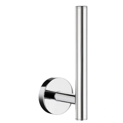 Image of Smedbo &quot;Home&quot; Spare Toilet Roll Holder, Polished Chrome, 4.8 x 6.5 14 cm, Silver