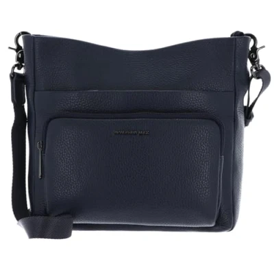 Image of Mandarina Duck Women&#039;s Mellow Leather Crossover, Dress Blue