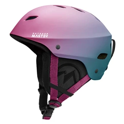 Image of OutdoorMaster Kelvin Ski Helmet Snowboard for Men, Women &amp; Youth,Snow with Adjustable Vent,Winter Sports Snowboarding,Cycling,Snowmobile Windproof