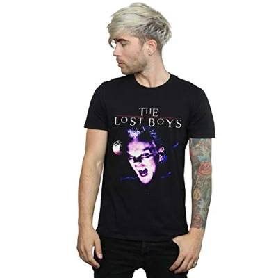 Image of Absolute Cult The Lost Boys Men&#039;s Tinted Snarl T Shirt Black XXX Large