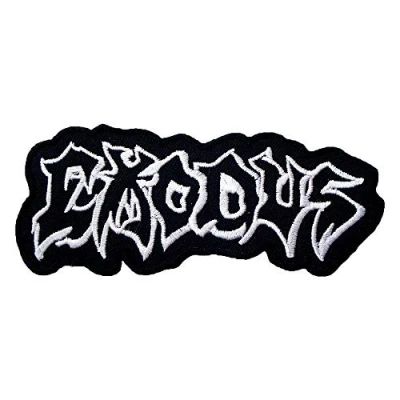 Image of Exodus Patch Iron on Clothing T Shirt Cap Vest Jacket Denim Jean Coat Decorate DIY Custom Handmade Hobby Gift Craft Enjoy, Thrash Metal