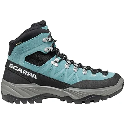 Image of Scarpa Women&#039;s Boreas GTX Hiking Boots, Aqua Light Gray, 7.5 UK