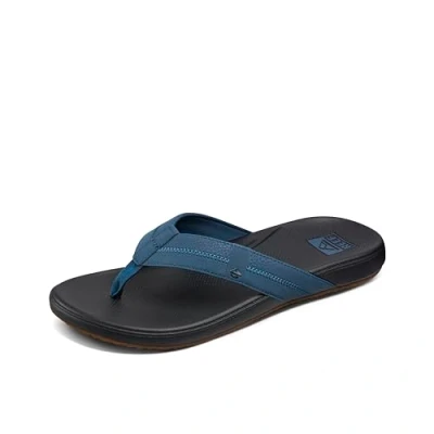 Image of Reef Cushion Phantom 2.0 Tbar sandals, Men&#039;s, Size: 7, Orion/black Pu
