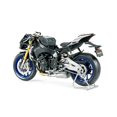 Image of Tamiya TAM14133 Yamaha Vehicle 14133 YZF R1M Building 1:12 Scale High Fit Plastic Kit Model Motorcycle Assembly Unpainted, Unvarnished, Mittel