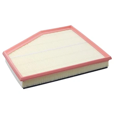 Image of 13717793647 Air filter FEBI BILSTEIN 103801 47mm 273mm 312,5mm Insert with pre BMW: 5 Saloon, Touring, 6 Convertible