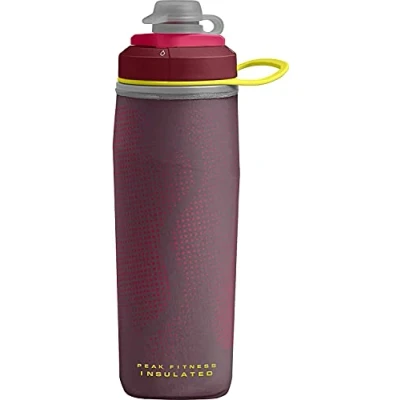 Image of CamelBak Peak Fitness Chill Insulated Water Bottle, 17 Oz, Plum/Pink New