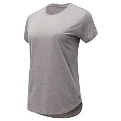Image of New Balance Sport Core Heather T shirt, Women, Athletic Grey, XS