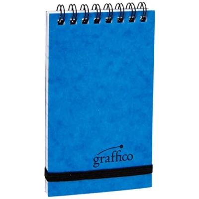 Image of GRAFFICO A7 Twin Wire Pocket Notebook of 120 Pages (Pack 1)