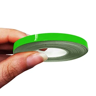 Image of 4R Quattroerre.it 10472 Trim Stripes Adhesive Strips for Cars, Kawa Green, 5 mm x 10 mt