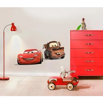 Image of Komar 14015h Disney Cars Friends Freestyle Deco Sticker Multi Colour (2 Piece)