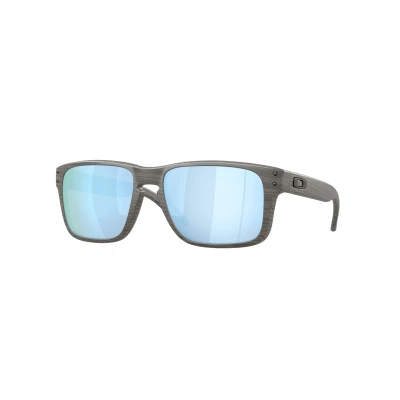 Image of Oakley Man OO9509 HOLBROOK S 950905 Occhiali da sole O_matter Grey Blue Squared Polarized