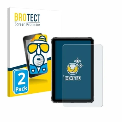 Image of brotect Screen Protector Anti Glare compatible with Doogee R10 / R20 (2 Pack) Matte, Fingerprint Protection Film