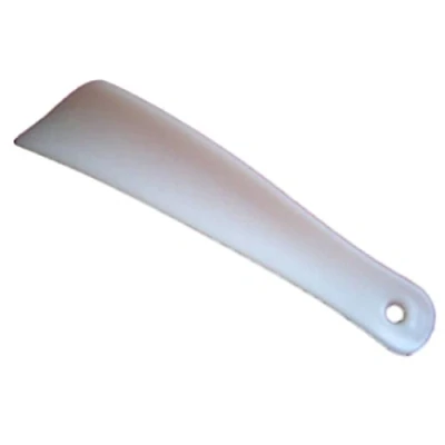 Image of White Classic Small Shoe Horn fits in your Bag or Pocket