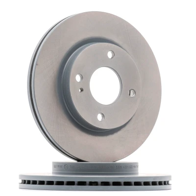 Image of 1523795, 1535924, 1546835, 1679853, 1892667 Brake disc BLUE PRINT ADF124309 Front Axle 258mm 23mm 4 Hole 108mm internally vented Coated