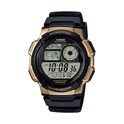 Image of Casio Men&#039;s Digital Quartz Watch with Resin Strap AE 1000W 1A3VCF