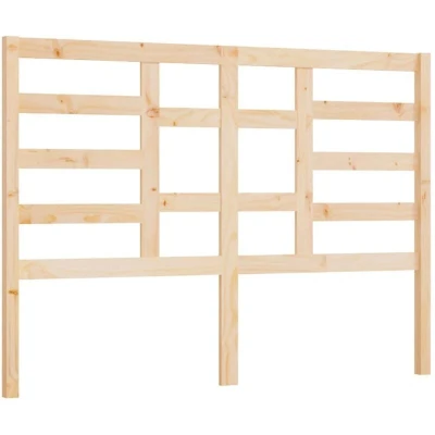 Image of vidaXL Bed Headboard 166x4x104 cm Solid Wood Pine