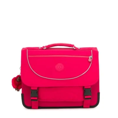 Image of Kipling PREPPY Medium schoolbag, True Pink (Pink)