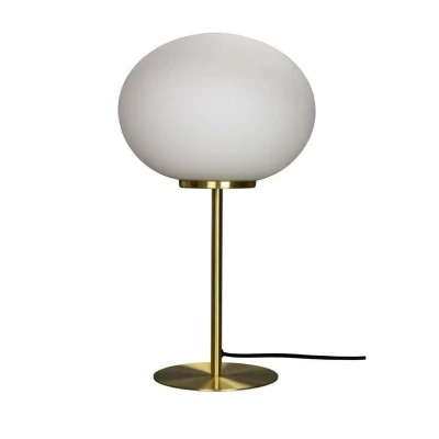 Image of Dyberg Larsen Queen table lamp, brass frame