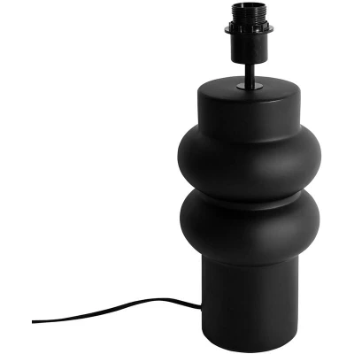 Image of Qazqa Design Table lamp I Light Black Ceramic 17 cm Without Lampshade Alisia Suitable for LED E27 1 Bedroom