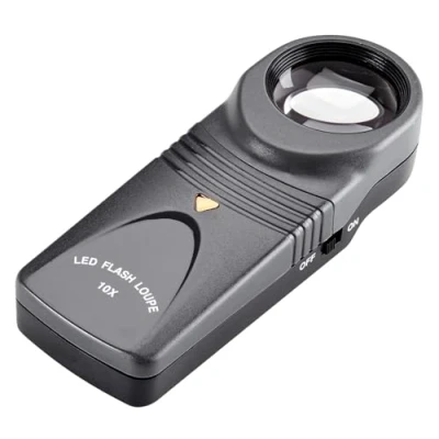 Image of Opticron 57519 LED Magnifier, Black, 10x26mm