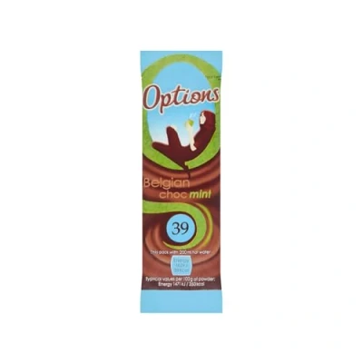 Image of Options Belgian Mint Chocolate Sachets Pack of 30
